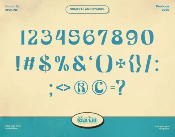 Gavian - Retro Typeface Font - Image 6