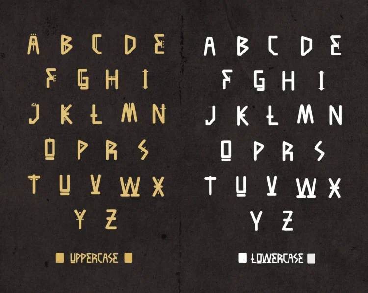 Kleopatra - Ethnic Font - Image 3