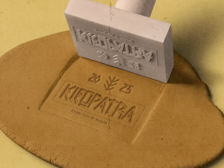 Kleopatra - Ethnic Font - Image 9