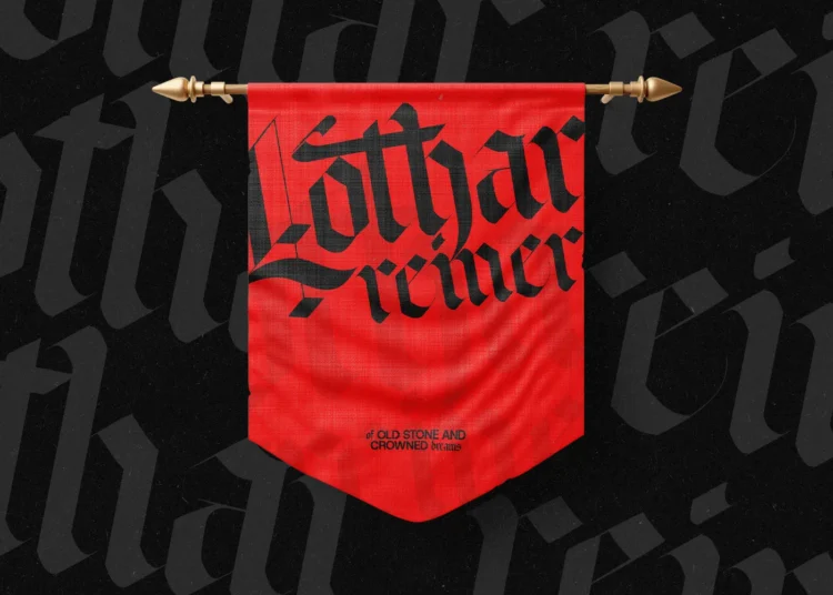 Lothar Reiner - Blackletter Font - Image 14