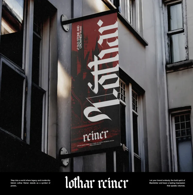 Lothar Reiner - Blackletter Font - Image 15