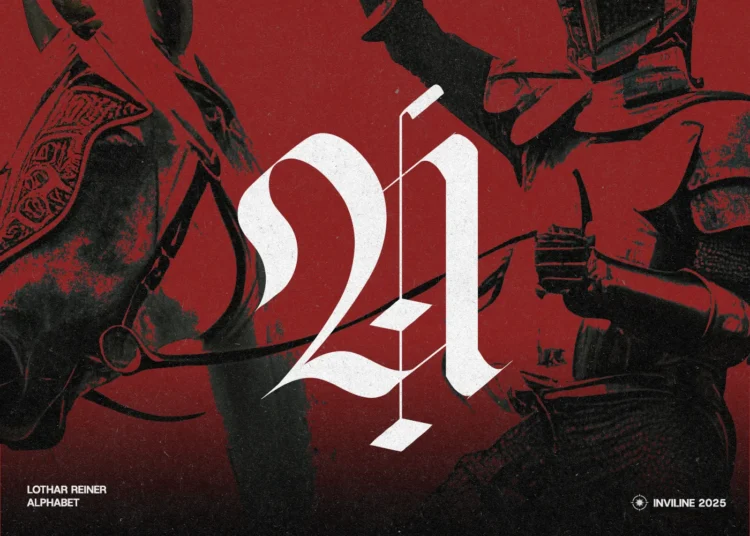 Lothar Reiner - Blackletter Font - Image 2