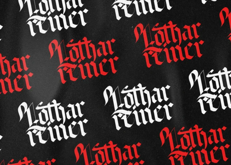 Lothar Reiner - Blackletter Font - Image 6