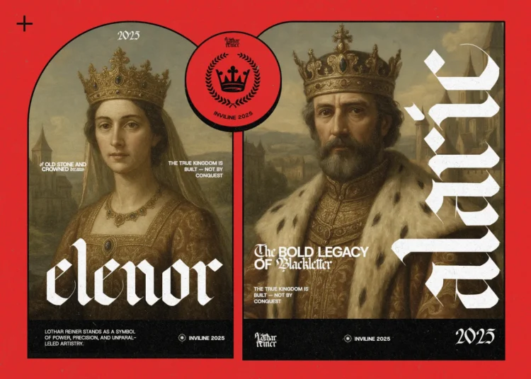 Lothar Reiner - Blackletter Font - Image 9