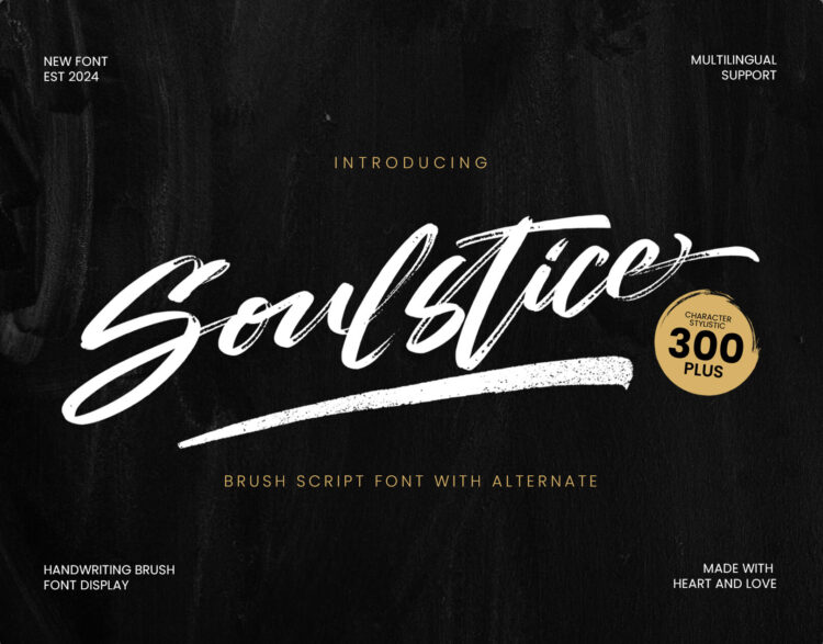 Brush Script Font