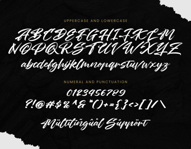 Brush Script Font