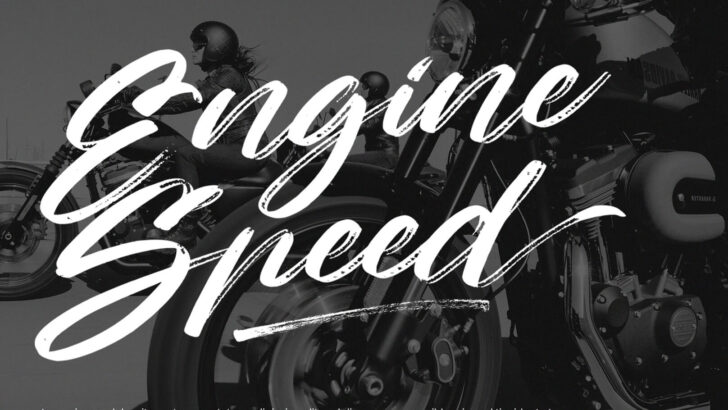 alt="Brush Script Font for elegant design"