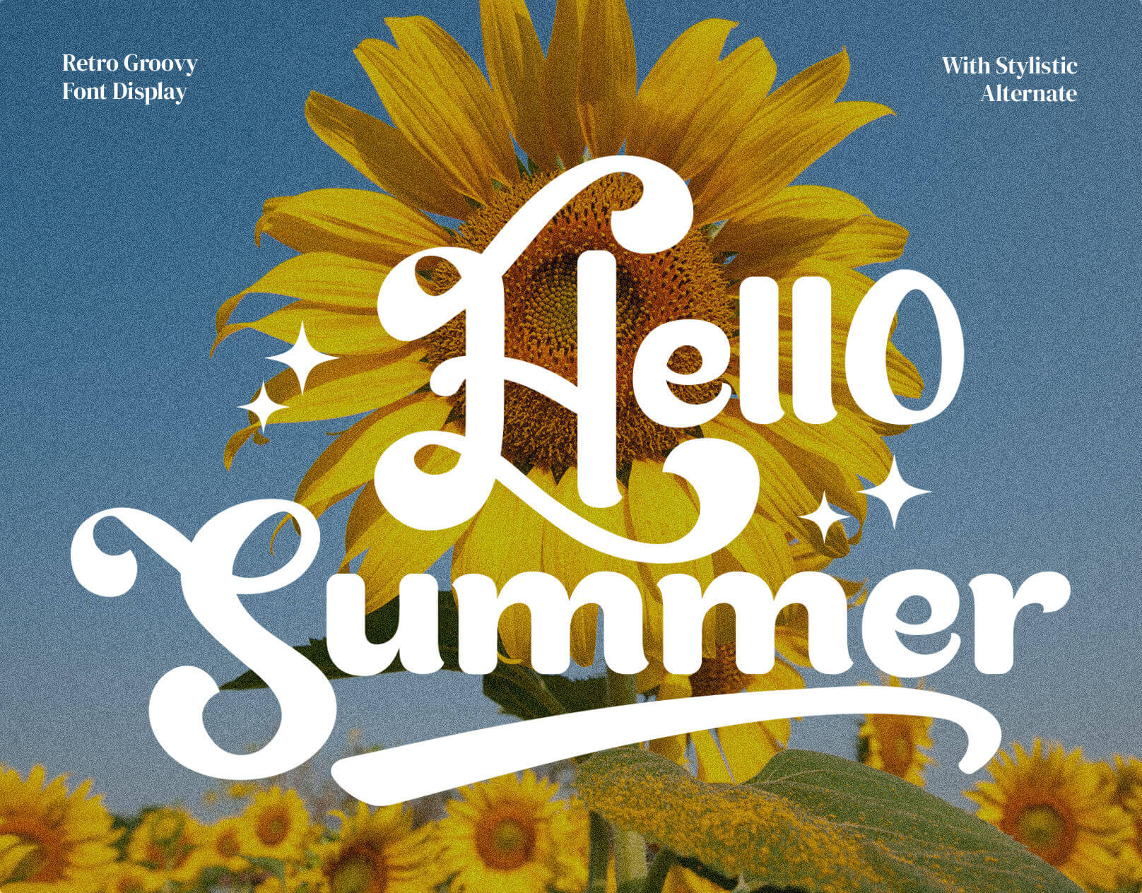 Alt" colorful retro groovy letter styles