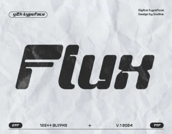 Flux - Y2K Typeface