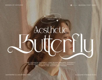 Butterfly - Aesthetic Serif Typeface
