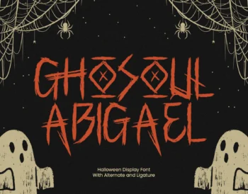 Ghosoul - Halloween Typeface