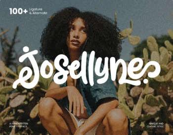 Josellyne - Handwritten Display Font