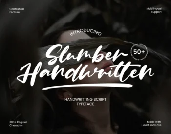 alt="Sample logo design with handwritten font for branding"