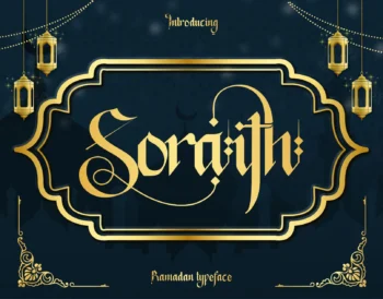 Soraith - Arabic Decorative Font