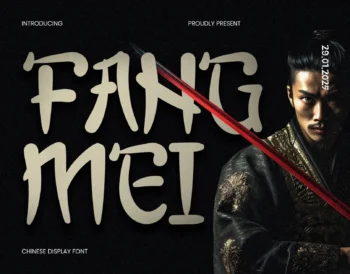 Fangmei - Chinese Display Font