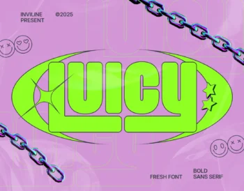 Luicy – Bold Groovy Sans Serif Font