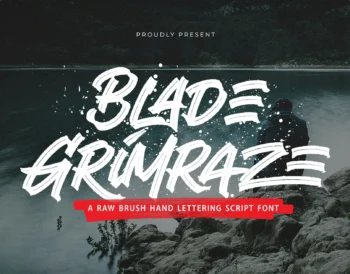 Grimraze - Brush Hand Lettering