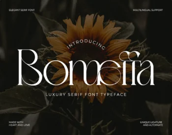 Bomeffa - Luxury Serif Font