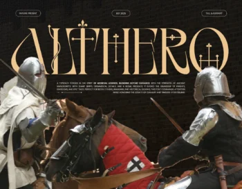 Althero - Serif Decorative Font