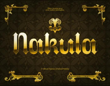 Nakula – Javanese Blackletter Font