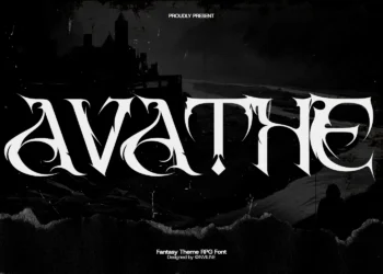 Avathe – Dark Fantasy RPG Font