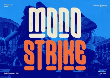 Monostrike - Bold Rounded Serif