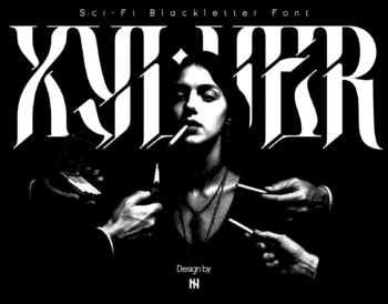 Xylver - Blackletter Font