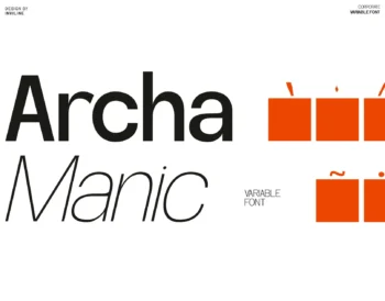 Archa Manic - Variable Sans Font