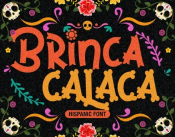 Brinca Calaca - Mexican Display Font