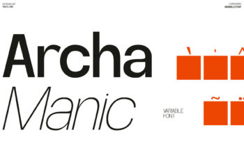 Archa Manic - Variable Sans Font