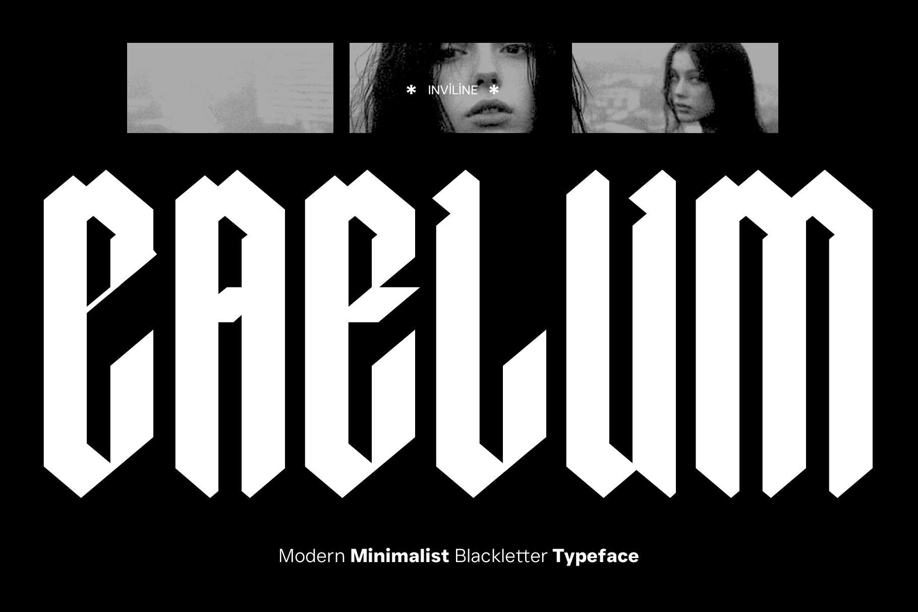 Caelum - Modern Blackletter Font