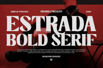 Estrada - Serif Font