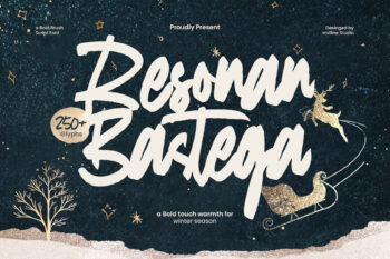 Resonan Bastega - Bold Brush Script