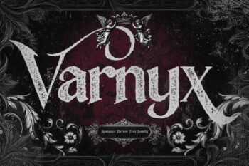 Varnyx - Romance Horror Font Family