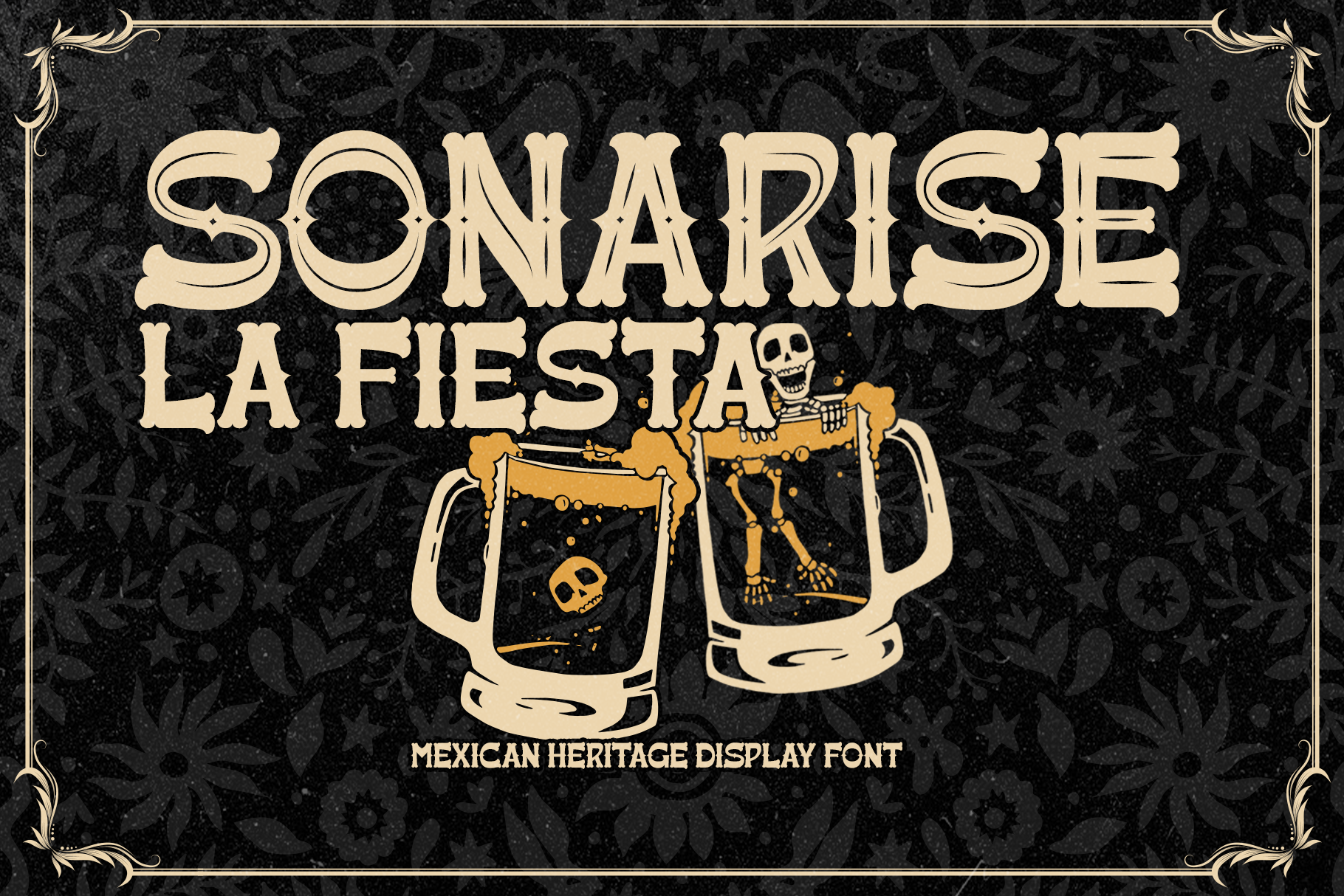 Sonarise La Fiesta – Heritage Font