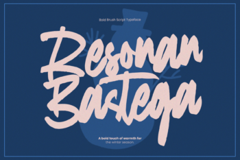 Resonan Bastega - Bold Brush Script