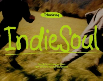 IndieSoul – Rough Brush Handwritten