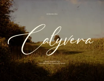 Calyvera – Quiet Signature Script