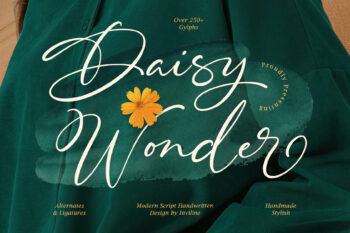 Daisy Wonder – Modern Handwritten