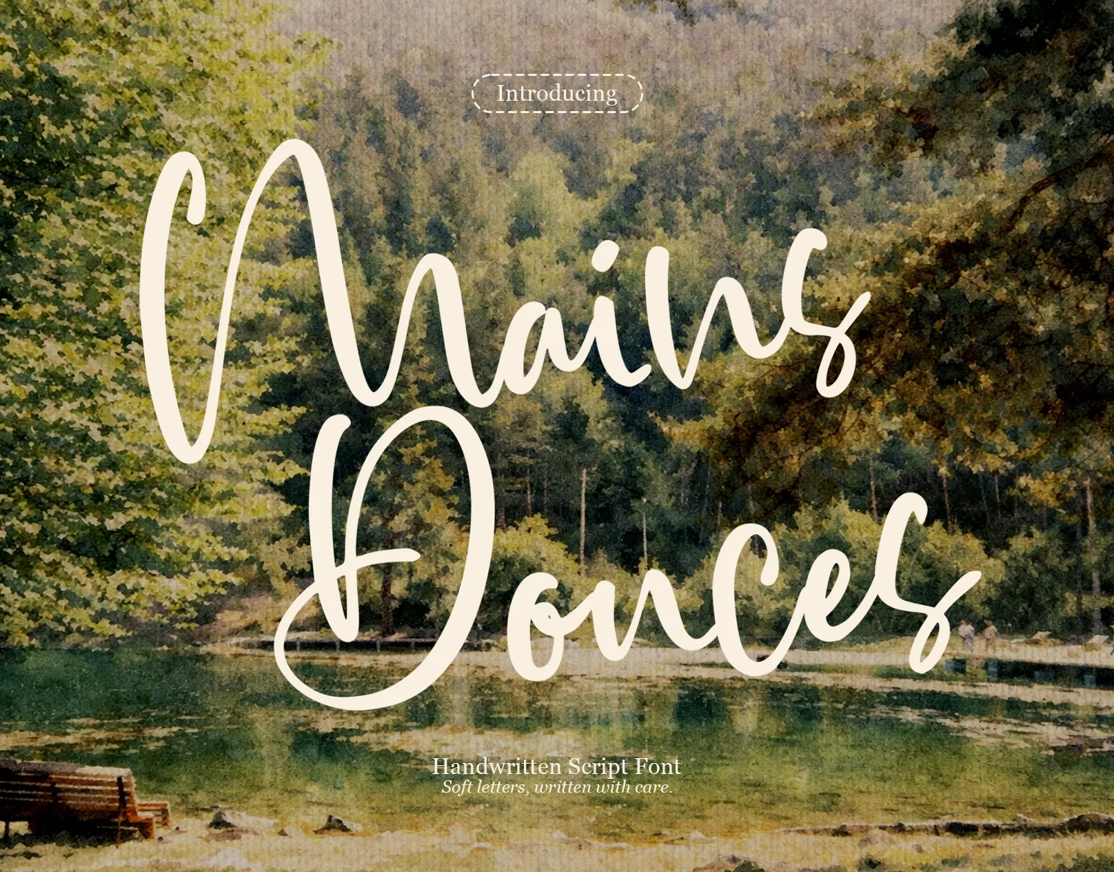 Mains Douces - Handwritten Script