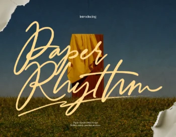 Paper Rhythm - Handwritten Script