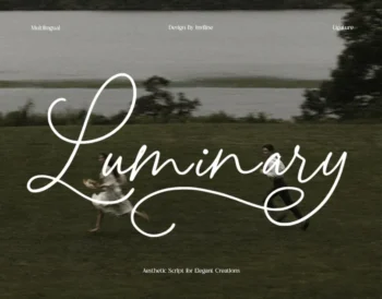 Luminary - Aesthetic Script Font