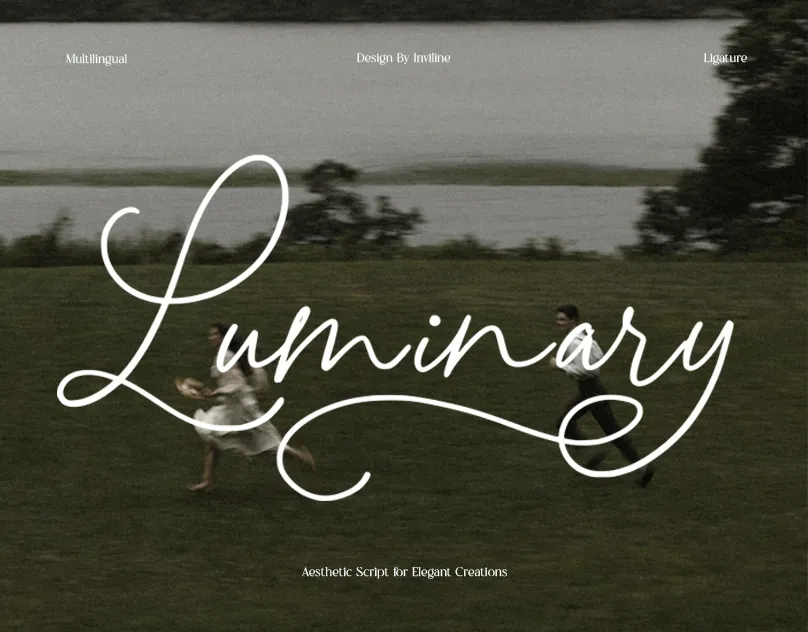 Luminary - Aesthetic Script Font