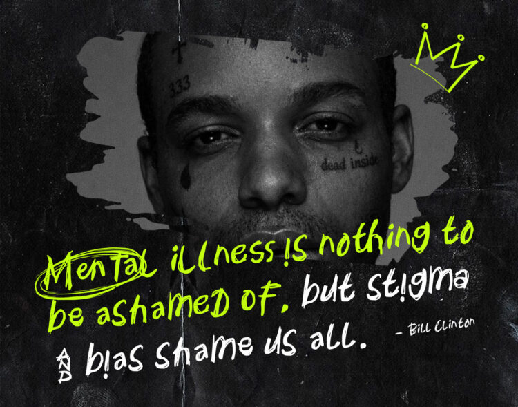 Mental Sickness raw handwritten font used for bold editorial typography and urban street poster layout