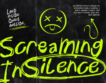 Mental Sickness raw handwritten graffiti font typography artwork with bold urban lettering style