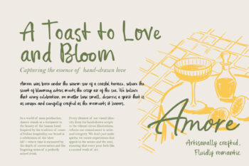 Handwritten Everyday Kind font used on a natural kraft paper soap packaging design.