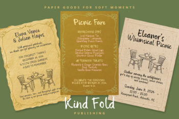 Handwritten Everyday Kind font used on a natural kraft paper soap packaging design.