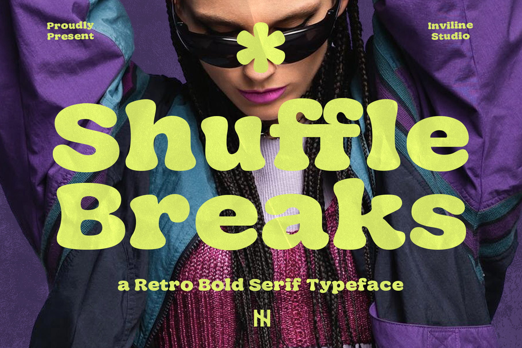 Shuffle Breaks - Retro Display Font